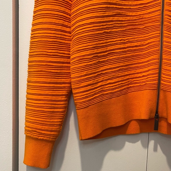 NWT COS Orange Zip Up Jacket - Picture 9 of 15
